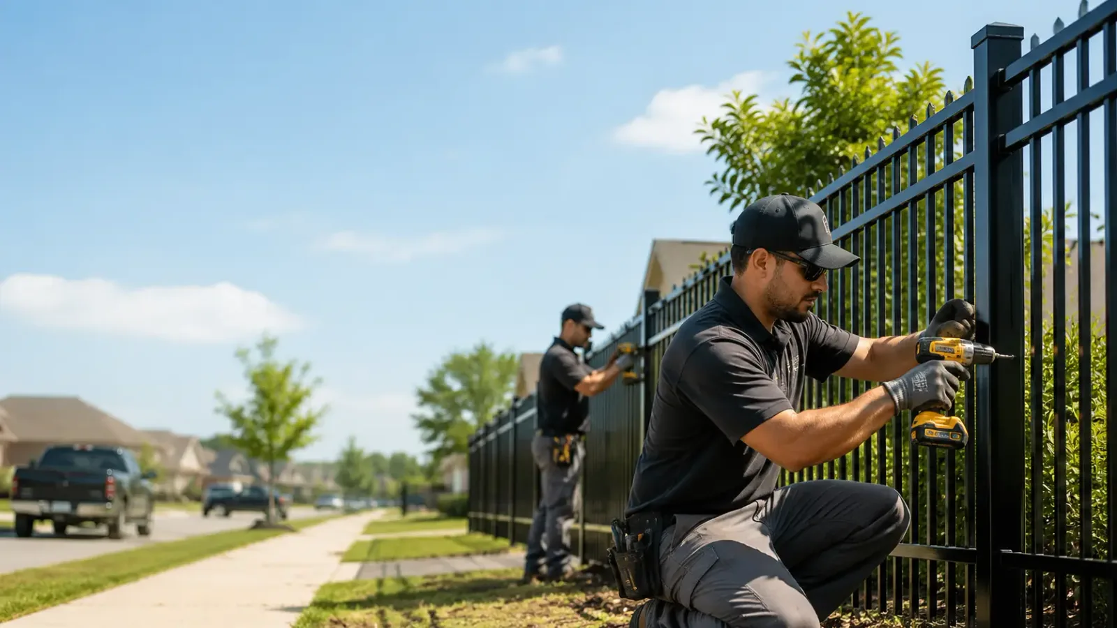 Metal Fence Installation in Ridgeville, IN